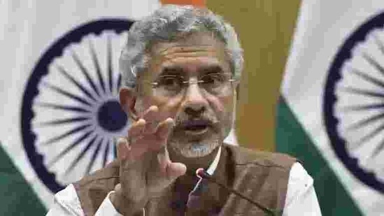 External affairs minister S Jaishankar expressed concern over how the ties between India and China will progress.(HT File Photo)