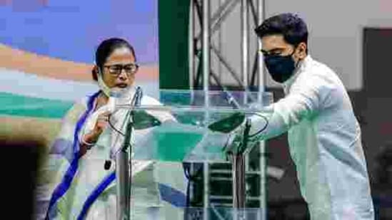 On Saturday, TMC MP Abhishek Banerjee in a counter challenge to Suvendu Adhikari said that the former minister would lose by 50,000 votes if he contests from any seat of Midnapore district. (AP PHOTO).