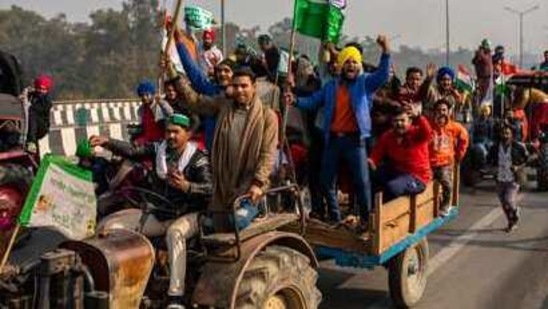 Thousands of farmers protesting the Centre's new agri laws had clashed with the police during the tractor parade on January 26. (AP file photo) Thousands of farmers protesting the Centre's new agri laws had clashed with the police during the tractor parade on January 26. (AP file photo)