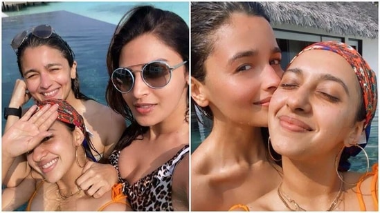 Alia Bhatt is in Maldives with her friends.