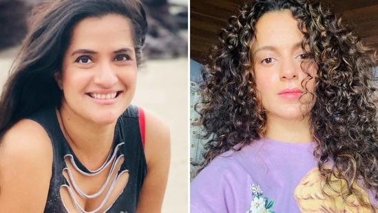 Sona Mohapatra reacted to a tweet about Kangana Ranaut.