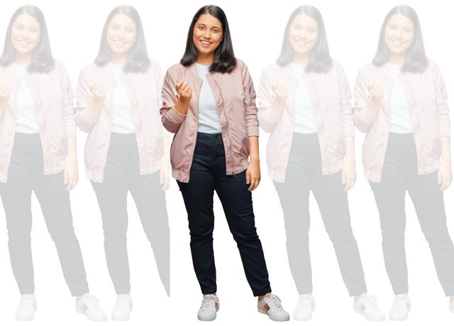 Saloni, best known as Nazma Aapi, is loved for her comedy skits Saloni, best known as Nazma Aapi, is loved for her comedy skits
