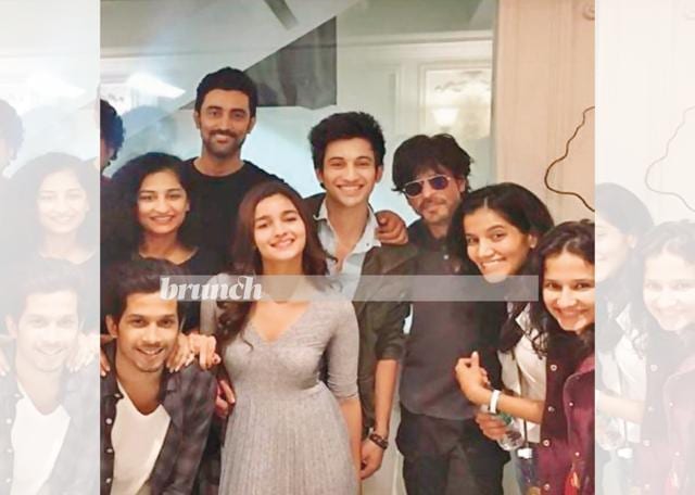 A post with his Dear Zindagi co-stars and crew Rohit uploaded, captioned, ‘#aboutlastnight at the cast and crew screening of Dear Zindagi. It felt surreal’