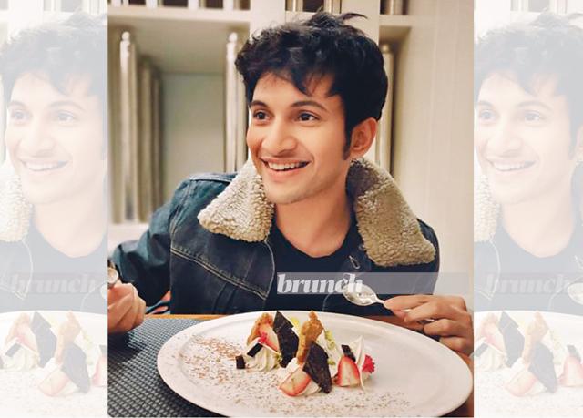 Rohit Saraf confesses that he’s a foodie. “That’s me offering to share my dessert, secretly waiting for you to say no,” he posted on IG