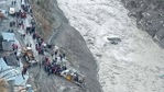Rescue operations underway near Dhauliganga hydropower project after a glacier broke off in Joshimath causing a massive flood in the Dhauli Ganga river, in Chamoli district of Uttarakhand.(PTI) Rescue operations underway near Dhauliganga hydropower project after a glacier broke off in Joshimath causing a massive flood in the Dhauli Ganga river, in Chamoli district of Uttarakhand.(PTI)