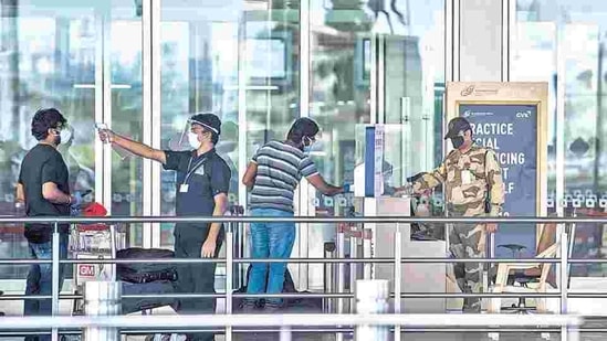 There are 28 hypersensitive airports in the country, including the Chhatrapati Shivaji Maharaj International Airport. (HT FILE) There are 28 hypersensitive airports in the country, including the Chhatrapati Shivaji Maharaj International Airport. (HT FILE)