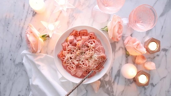 Vegan Pink Pasta(Simply Beautiful Eating)
