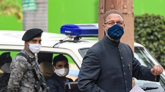 Owaisi accused the BJP government of maintaining double standards on the issues concerning tribals, Muslims and OBCs. (PTI ) Owaisi accused the BJP government of maintaining double standards on the issues concerning tribals, Muslims and OBCs. (PTI )