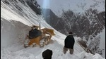 A file picture of India’s Border Roads Organisation carrying out snow clearance to keep strategic roads and passes open for movement of troops, at Line of Actual Control. (ANI file) A file picture of India’s Border Roads Organisation carrying out snow clearance to keep strategic roads and passes open for movement of troops, at Line of Actual Control. (ANI file)