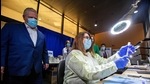 Ontario Premier Doug Ford watches a healthcare worker prepare a Pfizer-BioNTech coronavirus disease vaccine at The Michener Institute, in Toronto, Canada on January 4. (Reuters file) Ontario Premier Doug Ford watches a healthcare worker prepare a Pfizer-BioNTech coronavirus disease vaccine at The Michener Institute, in Toronto, Canada on January 4. (Reuters file)
