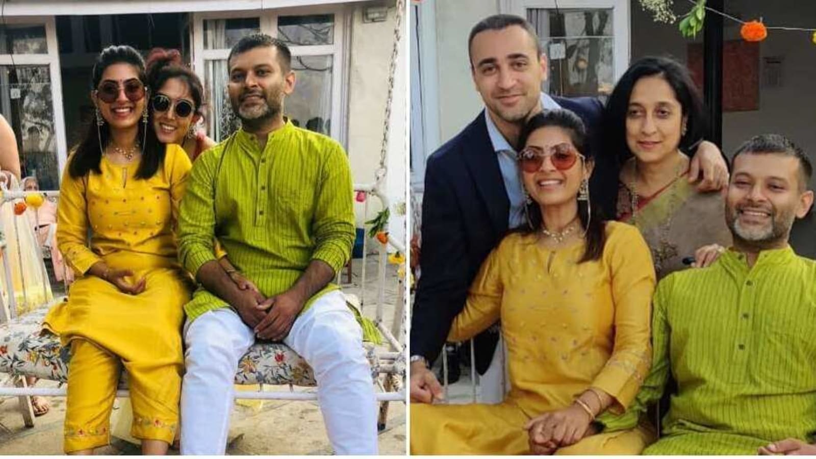 Ira Khan Imran Khan Attend Cousin Zayn Maries Colourful Wedding See