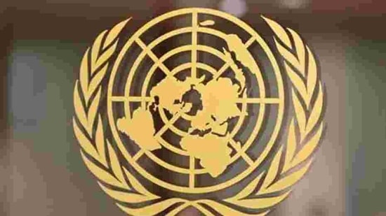 The UN logo at the United Nations headquarters in New York. (HT archive) The UN logo at the United Nations headquarters in New York. (HT archive)
