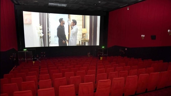 On an average only four to five seats are booked per show. English, Hindi and Punjabi films are all getting a similar response, with relatively newer releases having more bookings than the reruns. (HT Photo) On an average only four to five seats are booked per show. English, Hindi and Punjabi films are all getting a similar response, with relatively newer releases having more bookings than the reruns. (HT Photo)