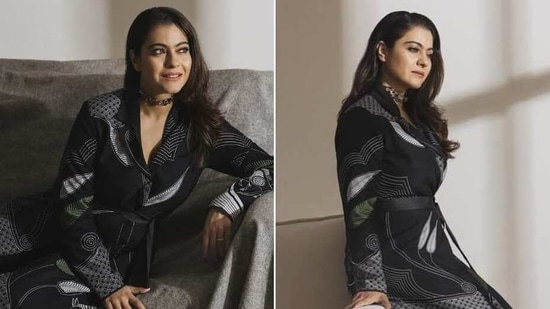 Kajol in <span class='webrupee'>?</span>30k outfit for Tribhanga promotions(Instagram/aasthasharma )