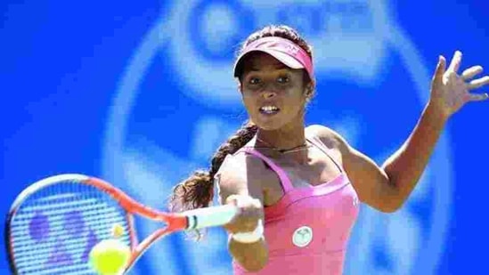 Ankita Raina of India. (Getty Images) Ankita Raina of India. (Getty Images)