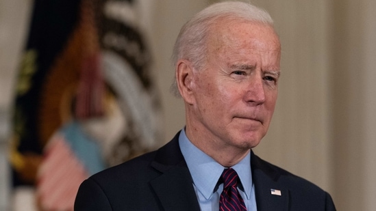Biden also said in the interview that the United States will not lift its economic sanctions on Iran in order to get Tehran back to the negotiating table to discuss how to revive the Iran nuclear deal.(AP)