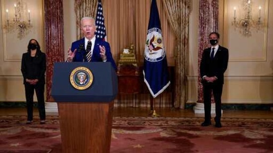 Recognizing that Human Rights Council is a 'flawed body' the Biden administration recommitted the US to the council.(AP) Recognizing that Human Rights Council is a 'flawed body' the Biden administration recommitted the US to the council.(AP)