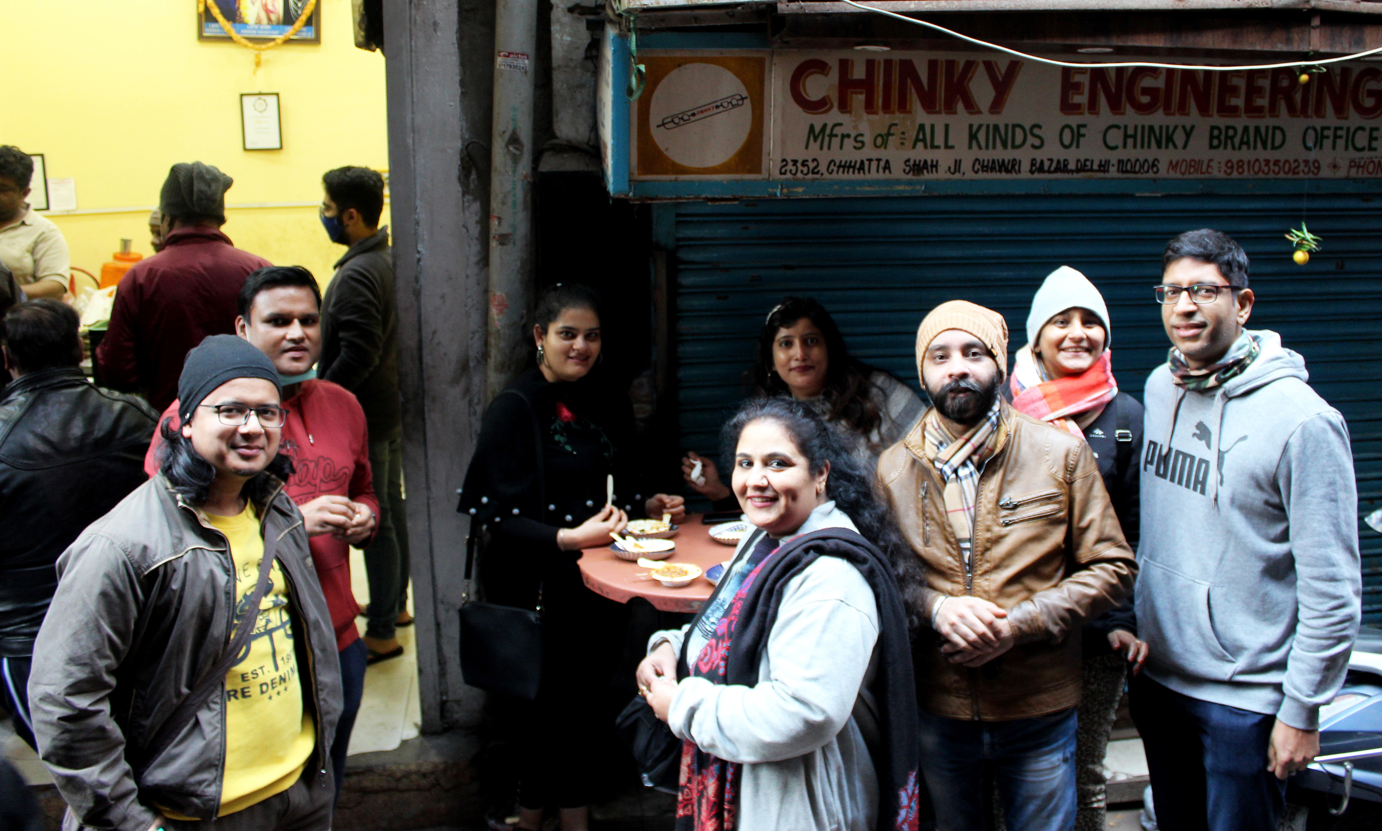 Members of Delhi-based group, Foodkars, recently visited Chawri Bazar. Members of Delhi-based group, Foodkars, recently visited Chawri Bazar.