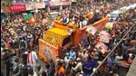 BJP national president JP Nadda during his road show ahead of West Bengal assembly polls, in Malda district of West Bengal on February 6. (File photo)