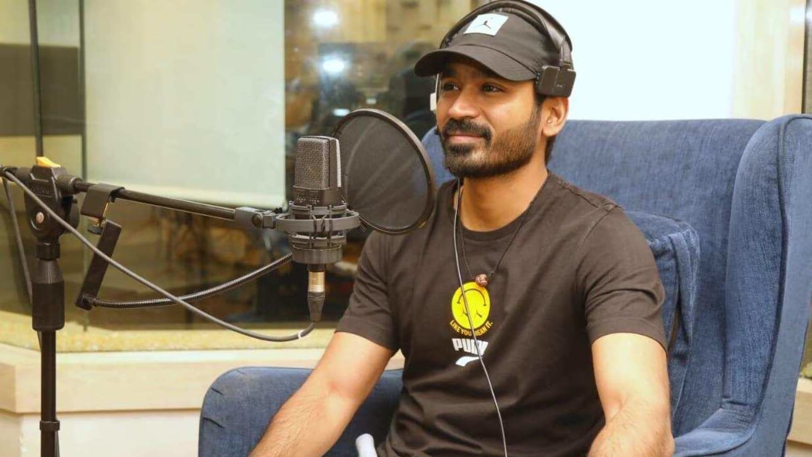 Dhanush begins dubbing for upcoming Tamil film Karnan, see pic