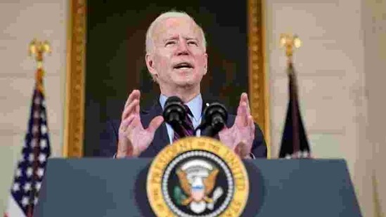 US President Joe Biden. (REUTERS) US President Joe Biden. (REUTERS)