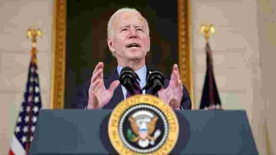 US President Joe Biden. (REUTERS) US President Joe Biden. (REUTERS)