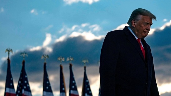 Former US President Donald Trump. (AFP) Former US President Donald Trump. (AFP)
