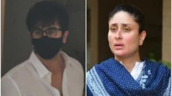 Ranbir Kapoor and Kareena Kapoor Khan congregated with the rest of the family after the death of Rajiv Kapoor.