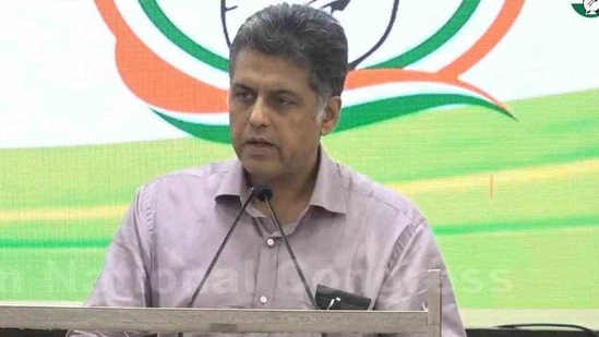 Senior Congress leader Manish Tewari. Senior Congress leader Manish Tewari.