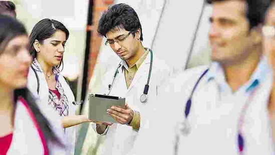 The state government has recruited 1,039 medical graduates. (HT file) The state government has recruited 1,039 medical graduates. (HT file)
