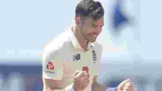 England's James Anderson(Twitter)