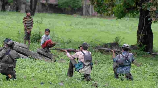 The notice issued by a Chhattisgarh police officer asking some panchayat representatives to move to safer areas due to Maoist violence has raised eyebrows.(FILE PHOTO/Representational image)