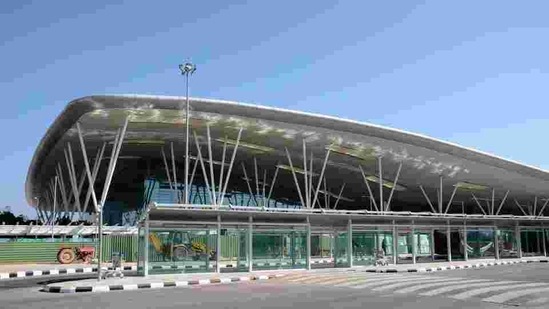 Terminal building of Kempegowda International Airport which is an international airport serving Bengaluru.(File photo)
