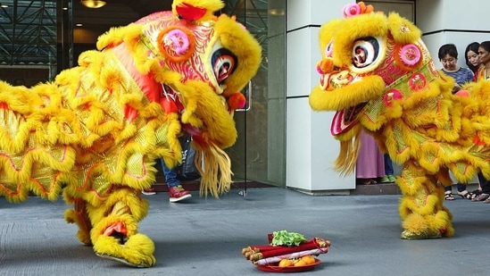 Malaysia S Gravity Defying Lion Dancers Brought Down To Earth By Pandemic Hindustan Times