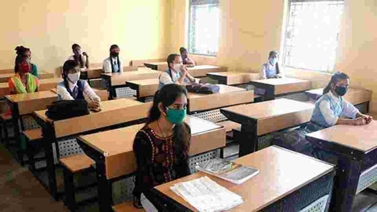 According to the ‘Unlock 5’ guidelines issued by the Union ministry of home affairs (MHA), states could take a call on reopening schools in phases and several states decided to reopen schools after the guidelines. (ANI) According to the ‘Unlock 5’ guidelines issued by the Union ministry of home affairs (MHA), states could take a call on reopening schools in phases and several states decided to reopen schools after the guidelines. (ANI)