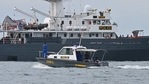 Police boats at sea near Lancang island, off the shores north of Jakarta, during search operations for a Sriwijaya Air Boeing 737-500 passenger jet which disappeared after take off from Jakarta's international airport on January 9.(AP) Police boats at sea near Lancang island, off the shores north of Jakarta, during search operations for a Sriwijaya Air Boeing 737-500 passenger jet which disappeared after take off from Jakarta's international airport on January 9.(AP)