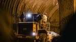 Rescue operations continue at Tapovan Tunnel, following the Sunday's glacier burst in Joshimath causing a massive flood in the Dhauli Ganga river in Chamoli district of Uttarakhand. (PTI Photo ) Rescue operations continue at Tapovan Tunnel, following the Sunday's glacier burst in Joshimath causing a massive flood in the Dhauli Ganga river in Chamoli district of Uttarakhand. (PTI Photo )