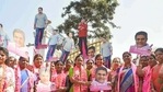 With ex-officio member votes, the TRS strength goes up to 88, MIM 54 and BJP 49 leading to total 193. There has to be a quorum of 50 per cent (97) of the members to conduct Mayor Elections and whichever candidate secures more number of votes will be elected as the Mayor.(PTI File) With ex-officio member votes, the TRS strength goes up to 88, MIM 54 and BJP 49 leading to total 193. There has to be a quorum of 50 per cent (97) of the members to conduct Mayor Elections and whichever candidate secures more number of votes will be elected as the Mayor.(PTI File)