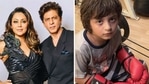 Gauri Khan shared a cute picture of AbRam. Gauri Khan shared a cute picture of AbRam.