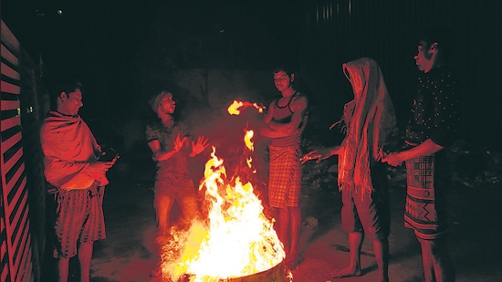 People warm themselves around a bonfire at Gujarwadi in Katraj, on Tuesday, as the city was next to Jalgaon in the state to record coldest temperature on February 9. (RAHUL RAUT/HT) People warm themselves around a bonfire at Gujarwadi in Katraj, on Tuesday, as the city was next to Jalgaon in the state to record coldest temperature on February 9. (RAHUL RAUT/HT)