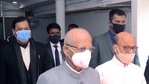 Assam Governor Prof. Jagdish Mukhi along with Speaker of Assam Legislative Assembly Hitendra Nath Goswami and Assam Chief Minister Sarbananda Sonowal arrive to attend the first day of three days long Budget Session of Assam Legislative Assembly (ALA), at ALA premises, in Guwahati on Thursday. Assam Governor Prof. Jagdish Mukhi along with Speaker of Assam Legislative Assembly Hitendra Nath Goswami and Assam Chief Minister Sarbananda Sonowal arrive to attend the first day of three days long Budget Session of Assam Legislative Assembly (ALA), at ALA premises, in Guwahati on Thursday.