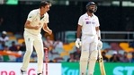 Pat Cummins celebrates the wicket of India's Cheteshwar Pujara during the final day of the fourth India vs Australia Test in Brisbane(AP) Pat Cummins celebrates the wicket of India's Cheteshwar Pujara during the final day of the fourth India vs Australia Test in Brisbane(AP)