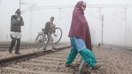 IMD records show that the mean maximum temperature for February is 23.9°C, and the mean minimum is 10.4°C.(PTI) IMD records show that the mean maximum temperature for February is 23.9°C, and the mean minimum is 10.4°C.(PTI)