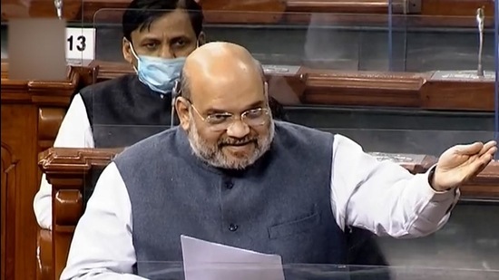 Union home minister Amit Shah. (PTI) Union home minister Amit Shah. (PTI)