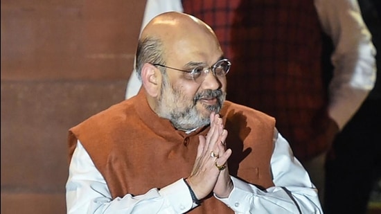 Union home minister Amit Shah. (PTI) Union home minister Amit Shah. (PTI)