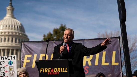 Robert F. Kennedy Jr is a lawyer and environmentalist, is the son of the late former US Senator, US Attorney General and presidential candidate Robert F. Kennedy. (Twitter)
