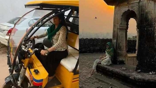 Janhvi Kapoor on the sets of her film Good Luck Jerry. Janhvi Kapoor on the sets of her film Good Luck Jerry.