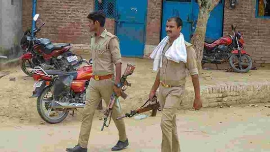 Even after 65 hours, UP Police and ATS have not yet discovered anything about the whereabouts of Dubey, sources informed. (PTI) Even after 65 hours, UP Police and ATS have not yet discovered anything about the whereabouts of Dubey, sources informed. (PTI)