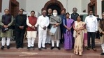 Prime Minister Narendra Modi met newly-elected Rajya Sabha MPs of BJP, in New Delhi on Saturday. (ANI Photo) Prime Minister Narendra Modi met newly-elected Rajya Sabha MPs of BJP, in New Delhi on Saturday. (ANI Photo)