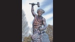 Self Made Man, a sculpture by Bobbie Carlyle. It’s easier to find what you want if you’ve worked to know and improve yourself. Self Made Man, a sculpture by Bobbie Carlyle. It’s easier to find what you want if you’ve worked to know and improve yourself.
